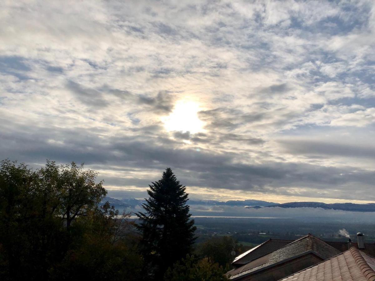 Bed and Breakfast Les Lumieres De Geneve Grilly Exteriér fotografie